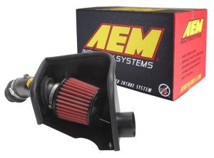 Kia Forte Performance Air Intake - AEM Induction - Cold Air - Gunmetal Gray - `17-`18